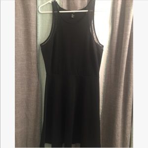 Black baby doll dress.